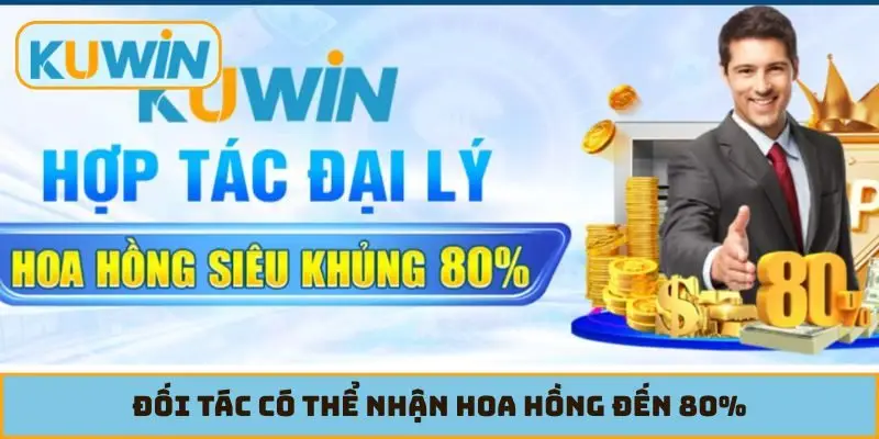 Đối tác có thể nhận hoa hồng đến 60%