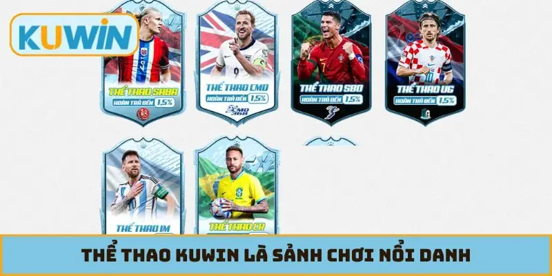 Thể thao KUWIN là sảnh chơi nổi danh